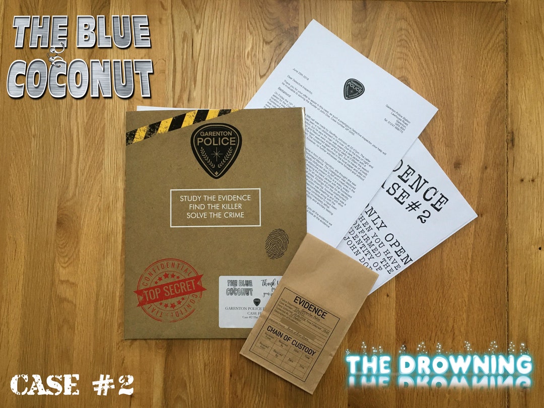 Tabletop Detective Case File, Crime Cold Case Murder, POSTED to Your ...