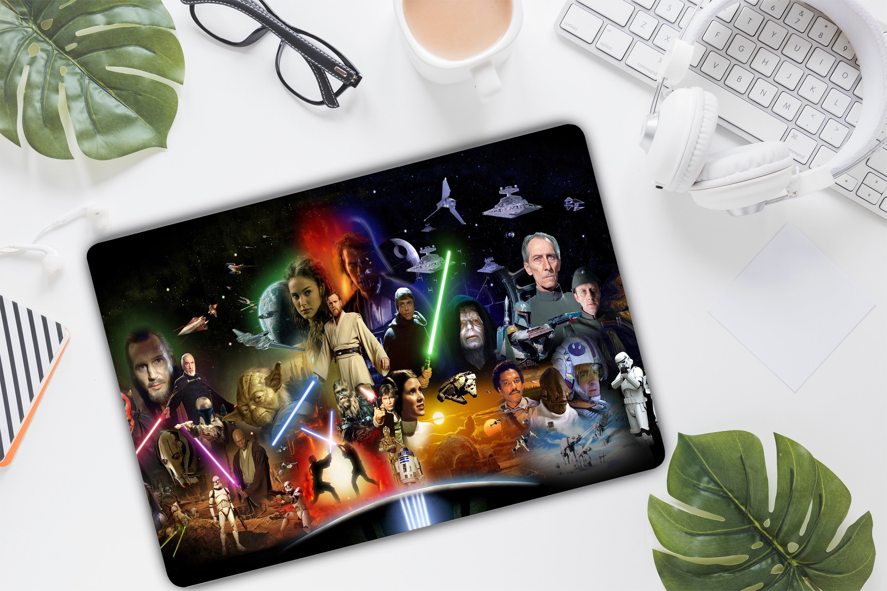 Star Wars Laptop Skin Vinyl Decal Sticker Notebook Dell Etsy