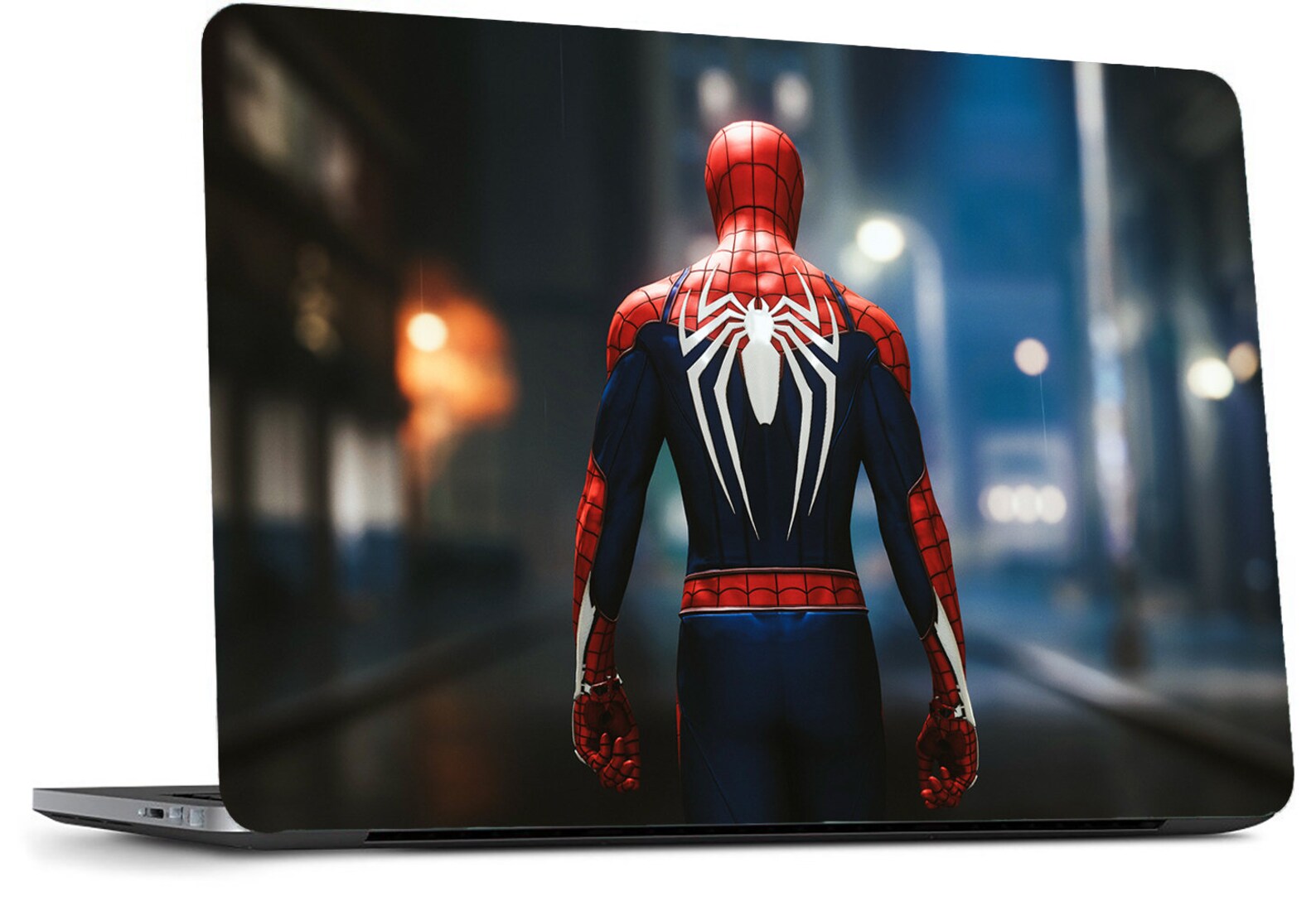 Spiderman Laptop Skin Vinyl Decal Spiderman Sticker Dell Xps Etsy