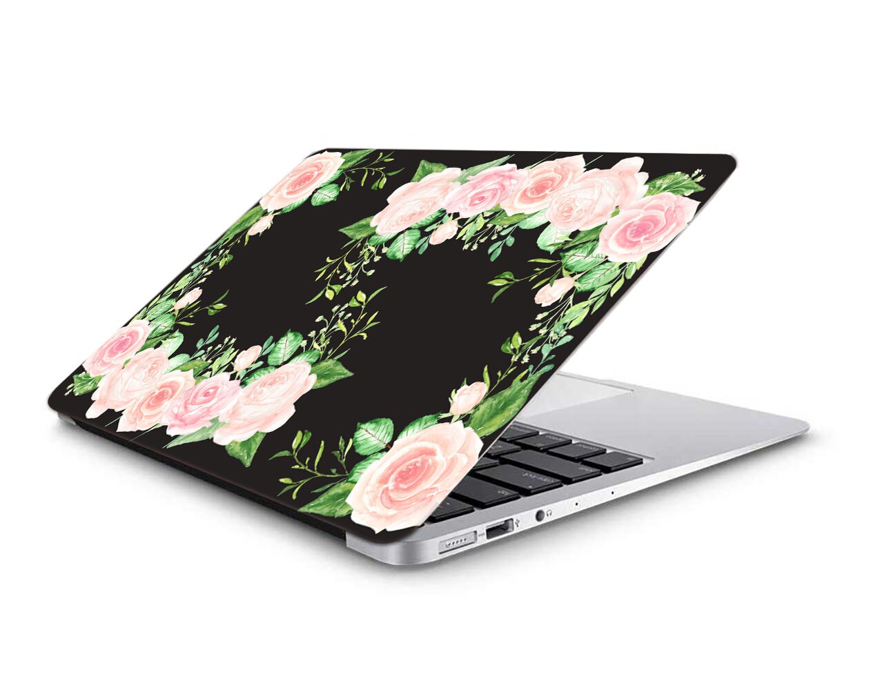 Peony Laptop Skin Floral Flowers Vinyl Decal Sticker Dell Etsy
