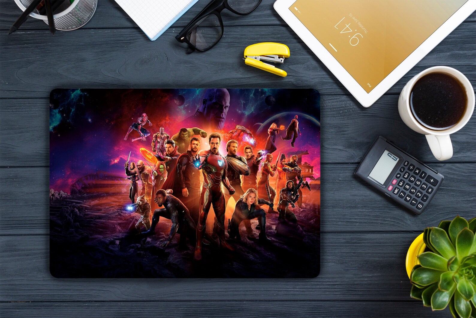 Avengers Laptop Skin Vinyl Decal Sticker Dell Xps 15 Inspiron Etsy