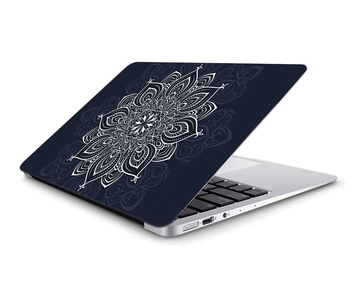 White Mandala Laptop Skin Vinyl Decal Sticker Dell Inspiron Hp Etsy