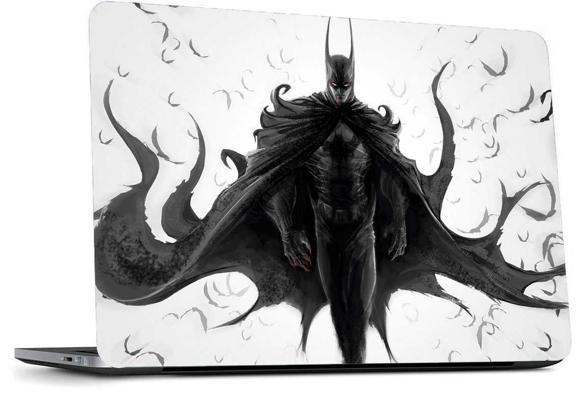 Batman Laptop Skin Vinyl Decal Sticker Notebook Dell XPS Etsy
