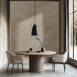 Peel and Stick Concrete Wall Mural, Neutral Abstract Wallpaper for Living Room Boho Decor, DIY Removable Design VS47