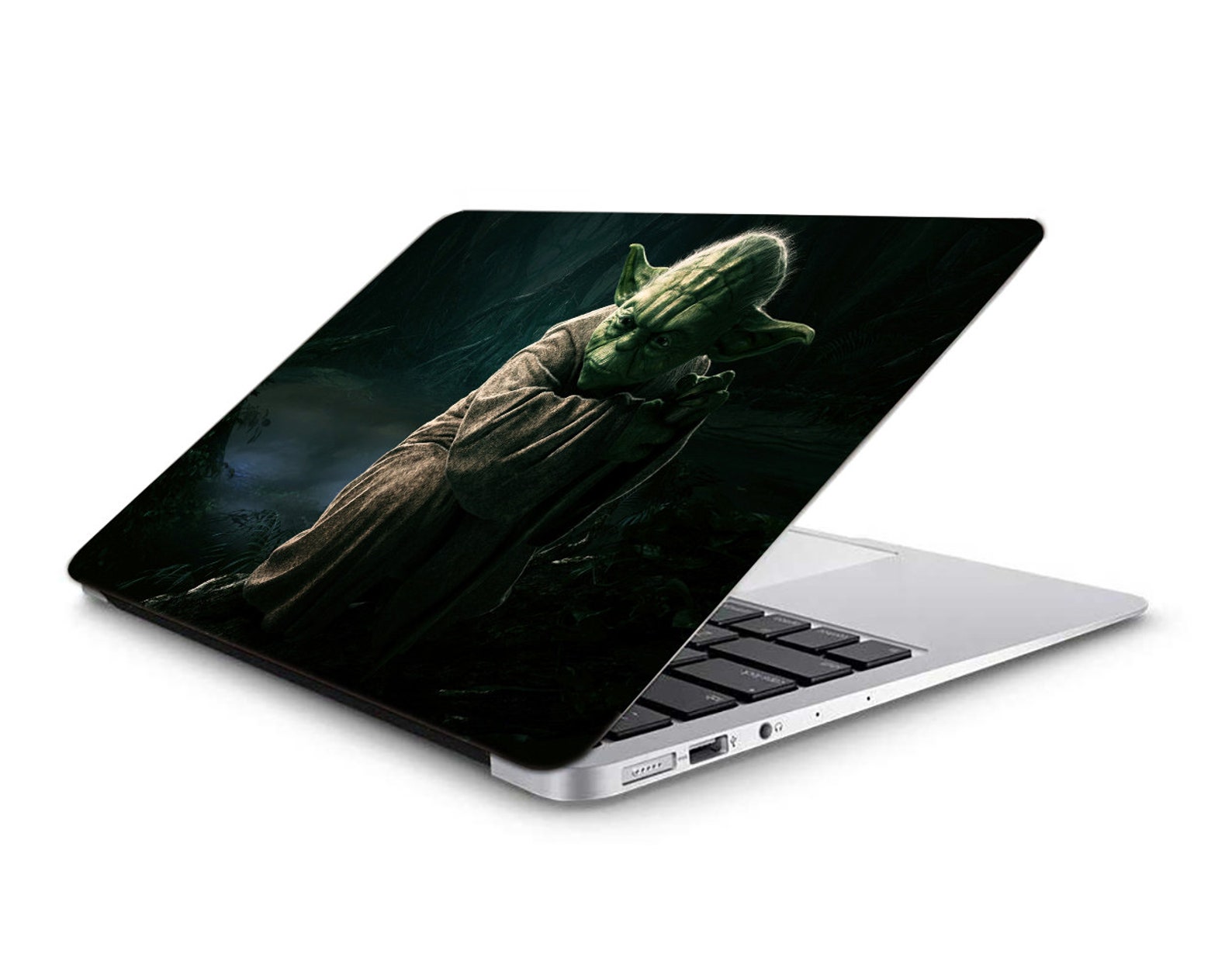 Yoda Laptop Skin Star Wars Vinyl Decal Notebook Dell XPS Etsy