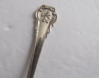 Vintage Mickey Mouse Silver Plate Child's Spoon