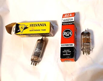 Vintage RCA Electron Tube in Box and Others, Read Description