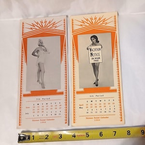 1964 Calendar - Etsy