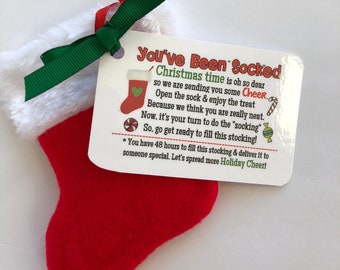Been socks Etsy image regarding You Ve Been Socked Printable identified as Been socks Etsy