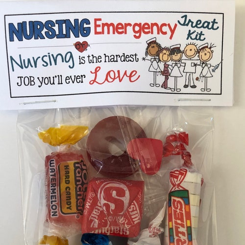 NURSING Emergency Treat Kit Nurse CNA LPN Sweet Thoughts - Etsy