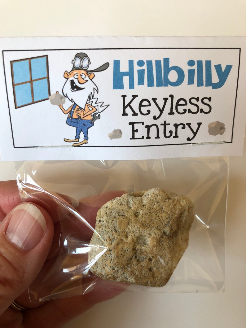 HILLBILLY Keyless Entry Gag Gift Bags Hilarious Birthday Etsy