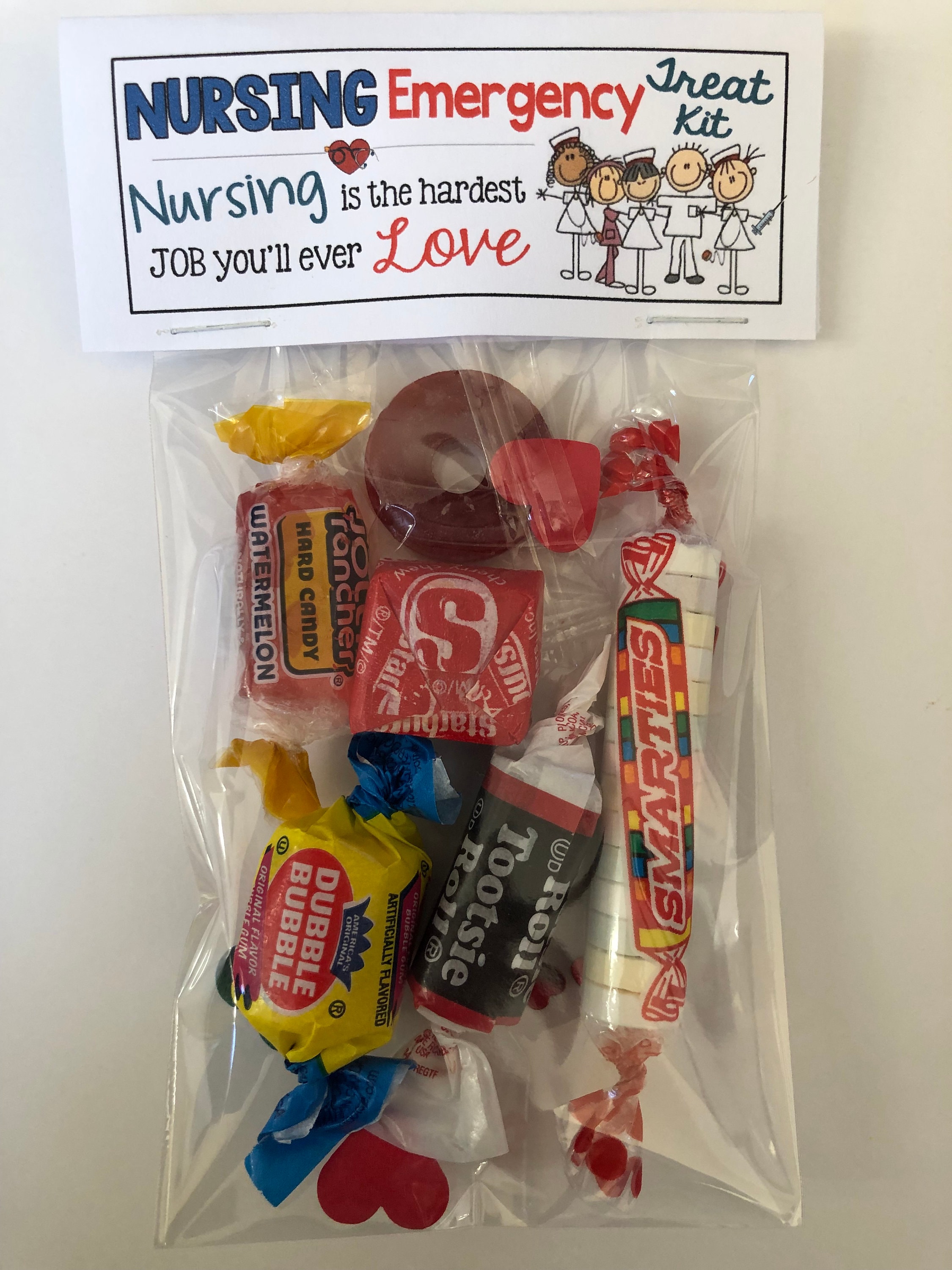 NURSING Emergency Treat Kit Nurse CNA LPN Sweet Thoughts Etsy