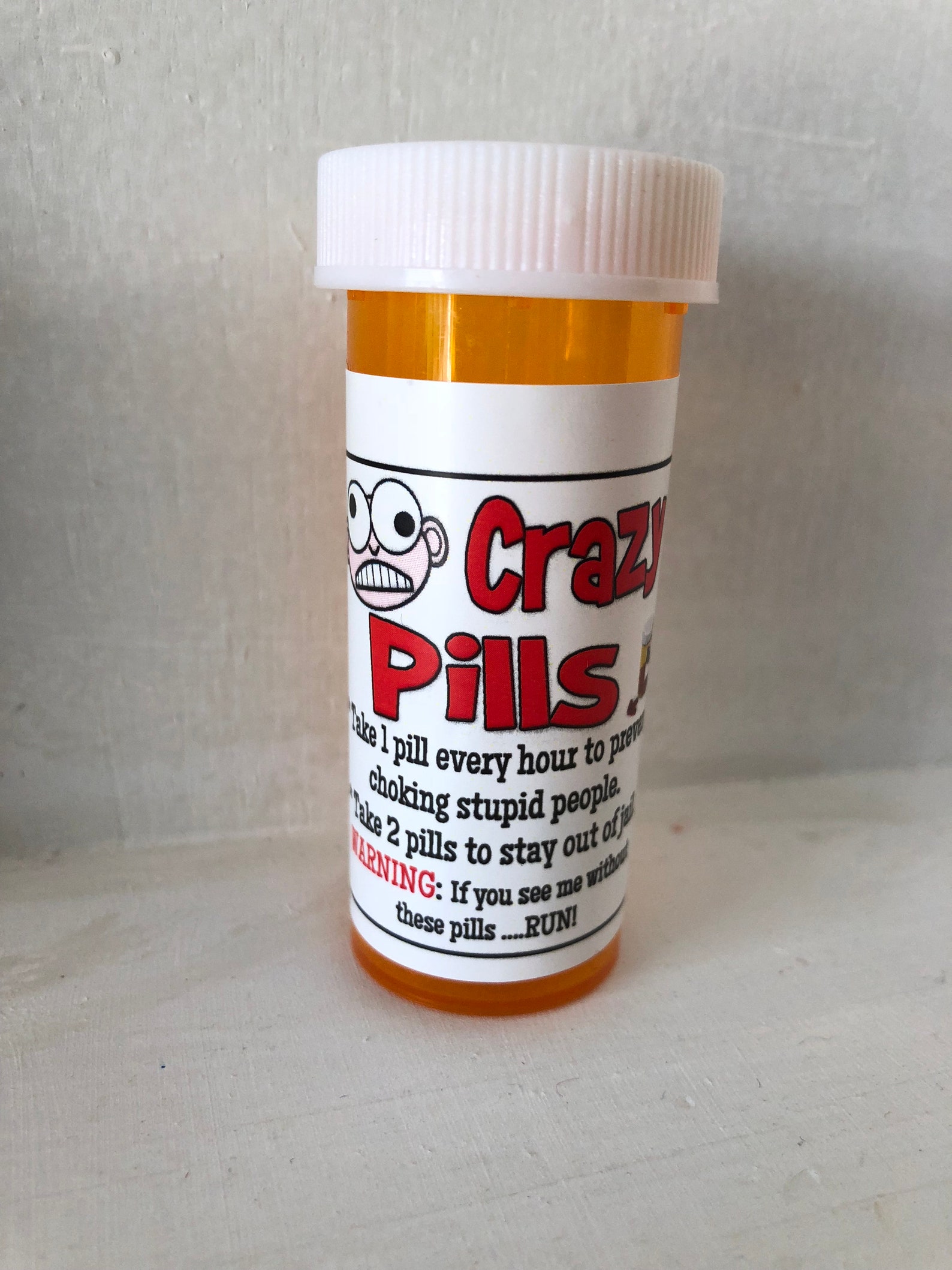 Gag Gifts old Age Nurse's Chill Pills Mom's Anti Etsy