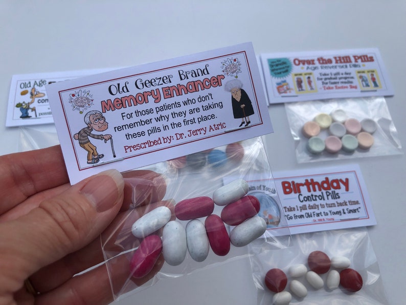 YOU CHOOSE 3 Gag Gift Bags Hilarious Birthday White Etsy