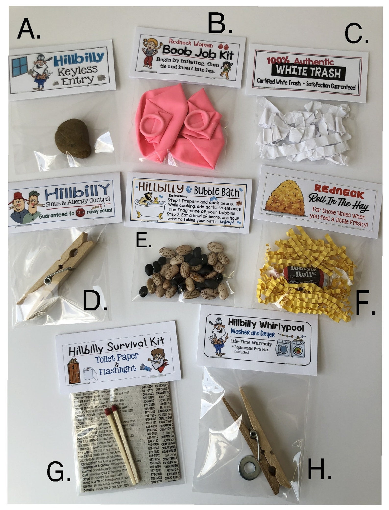 hillbilly-set-of-3-gag-bag-gift-bags-redneck-funny-etsy