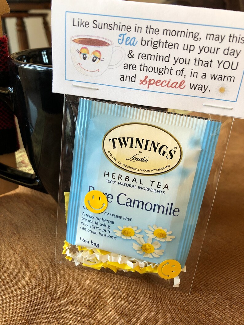 Cup of TEA Warm & Special gag Gift Bags Funny Silly Prank Etsy