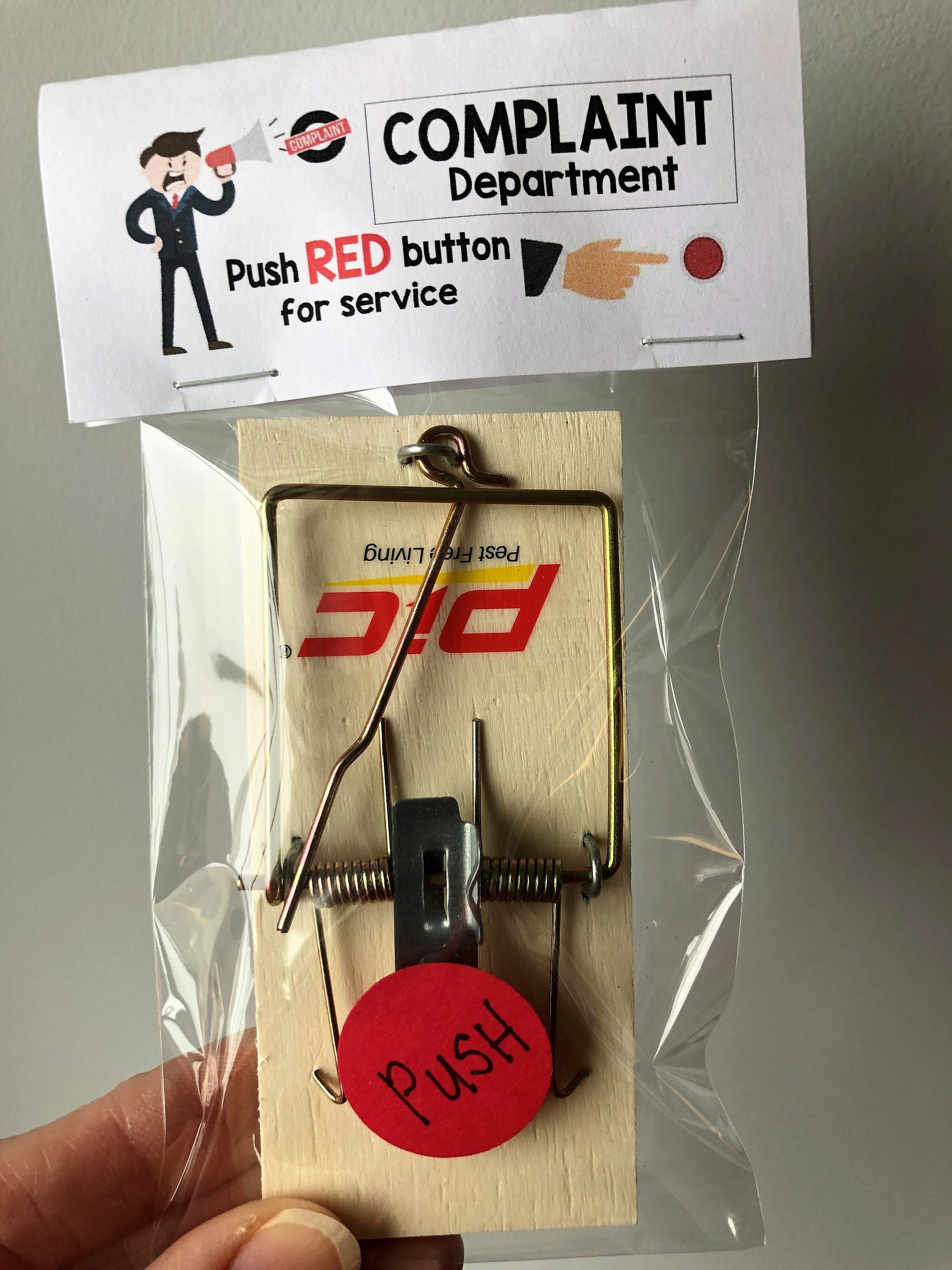 Big Red No! Button Sound Toy Novelty Gift Office Desk Joke Gag Funny