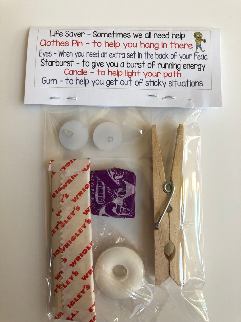 ZOMBIE APOCALYPSE SURVIVAL Kit Funny Gag Gift Bags Silly Etsy