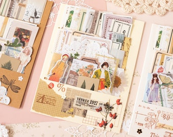 Junk Journal Ephemera Pack, Junk Journaling Pack, Junk Journaling Kit, Snail Mail Pack, Snail Mail Ephemera, Journaling Ephemera, Grab Bag