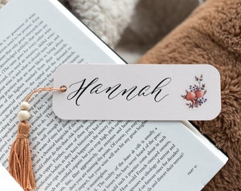 Autumn Bookmarks, Bookmarks Custom, Personalized Bookmarks, Bookmarks Personalized, Custom Made Bookmarks, Bookclub Bookmarks, Handmade