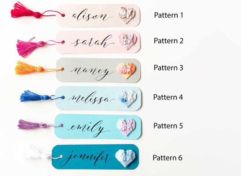 Personalized Bookmarks Custom Bookmarks Mini Bookmarks Etsy