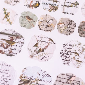 Journaling Stickers, Scrapbooking Stickers, Vintage Journaling Stickers, Art Journaling Stickers, Snail Mail Stickers, Pen Pal Stickers