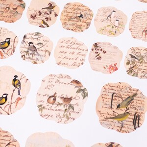 Junk Journaling Stickers, Snail Mail Stickers, Pen Pal Stickers, Vintage Journal Stickers, Collage Journal Stickers, Art Journal Stickers