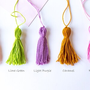 Handmade Embossed Bookmarks, Custom Bookmarks, Patterned Bookmarks, Cute Bookmarks, Pretty Bookmarks, Tassel Bookmark, Paper Bookmarks bild 7