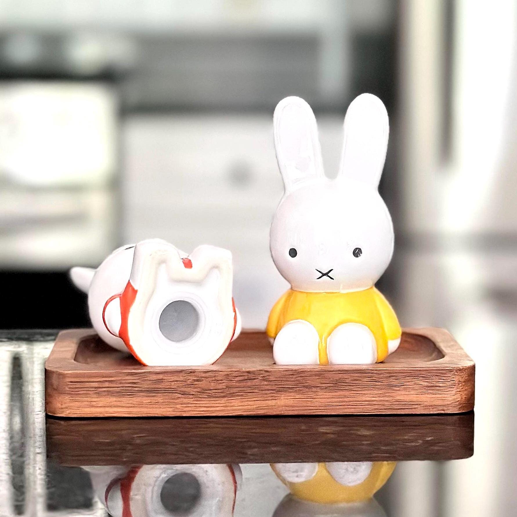 Miffy & Friend Collectable Hand-painted Ceramic Figurines Salt and