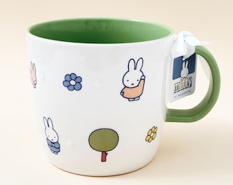 Big Miffy Coffee Mug: 20 Oz Ceramic Kawaii Bunny Cup by Magenta - Etsy