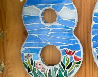 Mosaic Address Numbers