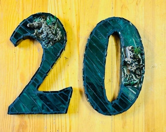 Alligator Mosaic Address Numbers