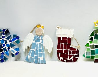 DIY Stained Glass Ornament Kits