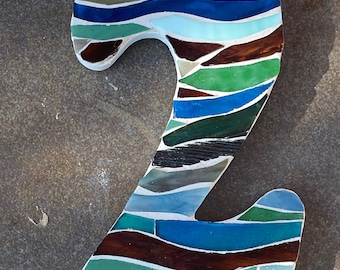 Mosaic Address Numbers
