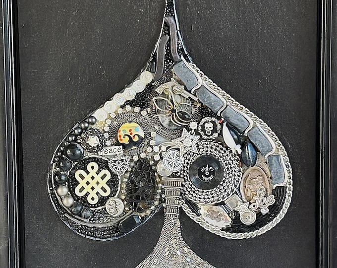 Featured listing image: Exquisite Spade Jewelry Wall Art- Unique Home Décor