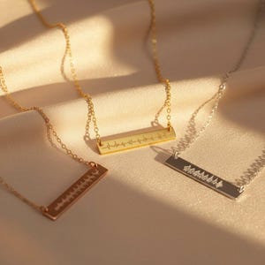 State necklace, city necklace, Massachusetts necklace, horizontal bar necklace, hipster necklace, personalized state jewelry, ma charm state image 14