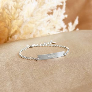 Heartbeat Bar Bracelet, Pregnancy Announcement Gift, Push Present, New Mom Gift, Baby Shower Gift, Precious Baby Heart Beat, Special Gift