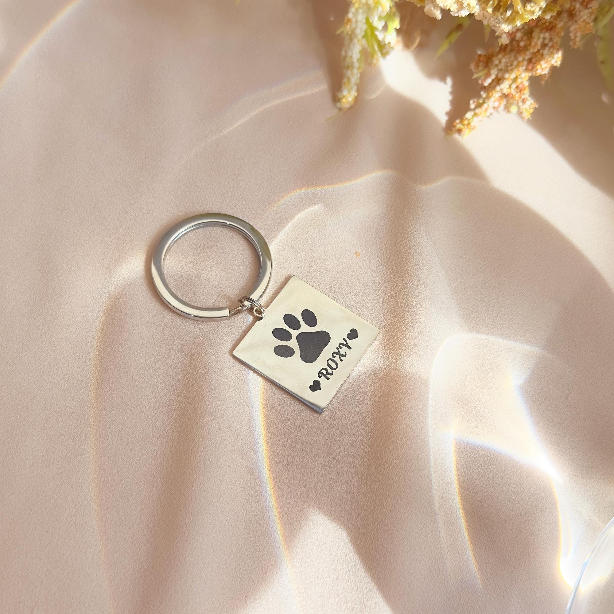Een sleutelhanger met de pootafdruk... - Wolunique by Gitte