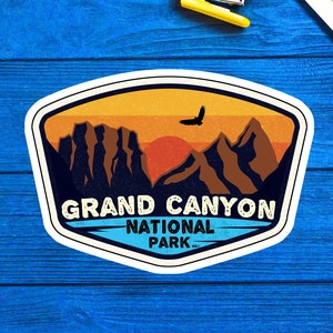 Grand Canyon National Park Arizona Sticker 3.75&quot; x 2.75&quot; Vinyl Decal Laptop