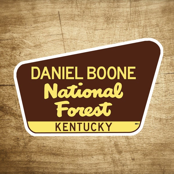 Daniel Boone National Forest Decal Sticker 3.75" x 2.5" Kentucky Park Vinyl