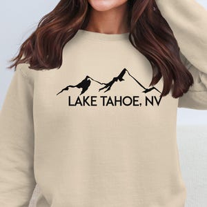 Lake Tahoe NV T-Shirt, Mountain Graphic Tee, Nature Lover's Shirt, Adventure Apparel, Outdoor Enthusiast Gift, Travel Souvenir, Hiking Shirt image 10