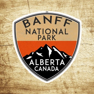 Banff National Park Alberta Canada Sticker Decal 3&quot;