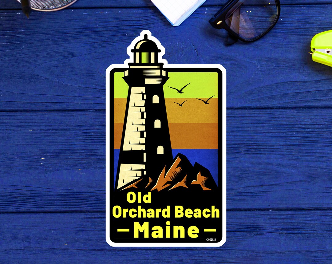 Old Orchard Beach Maine Sticker Decal 3.75