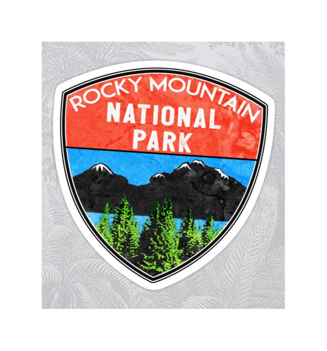Psf Sticker Rocky Mountain National Park Colorado Sticker Decal Lake Hiking 3.1