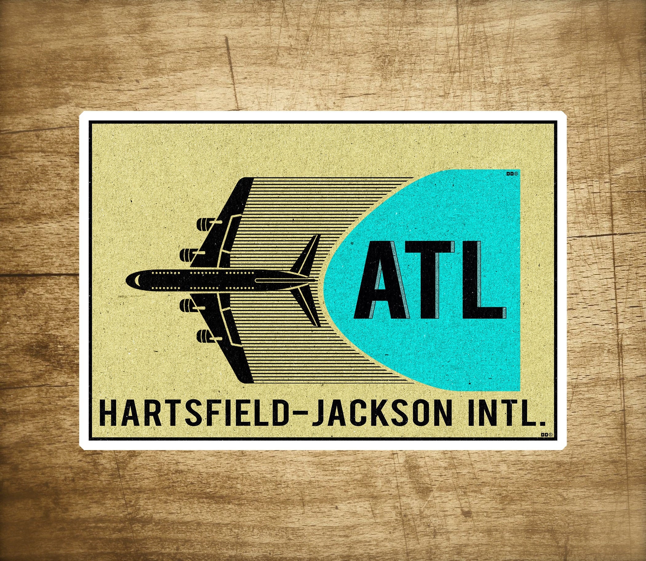 Atlanta Airport ATL 3 3/4