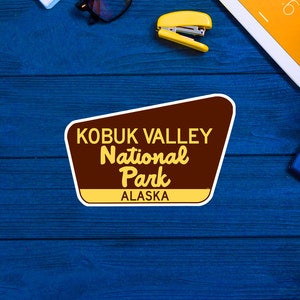 Kobuk Valley National Park Alaska Travel Sticker Decal 3.75" Vinyl
