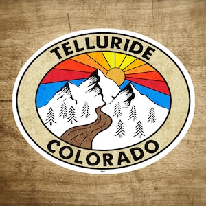 Ski Teller Colorado Aufkleber Aufkleber Wyoming Tetons 3,5 &quot;x 2,75&quot; Skilaufen