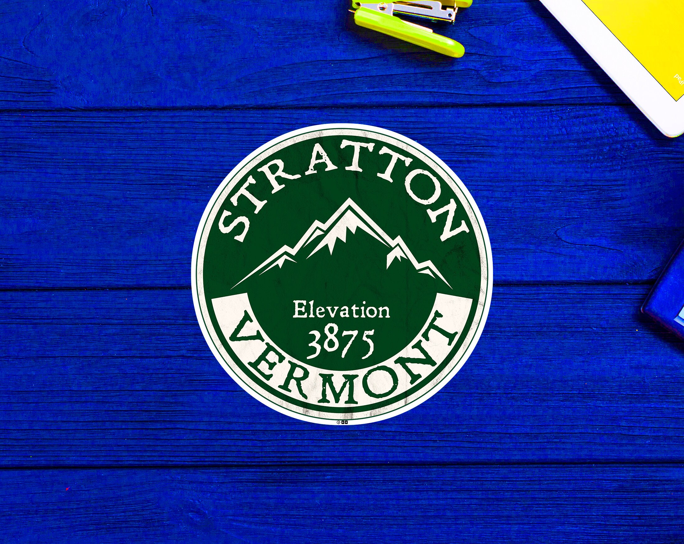 Stratton Vermont Skiing Mountains Ski Snowboarding 3"