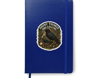 Crow Core Journal Trinket Collector Crows Raven Shiny