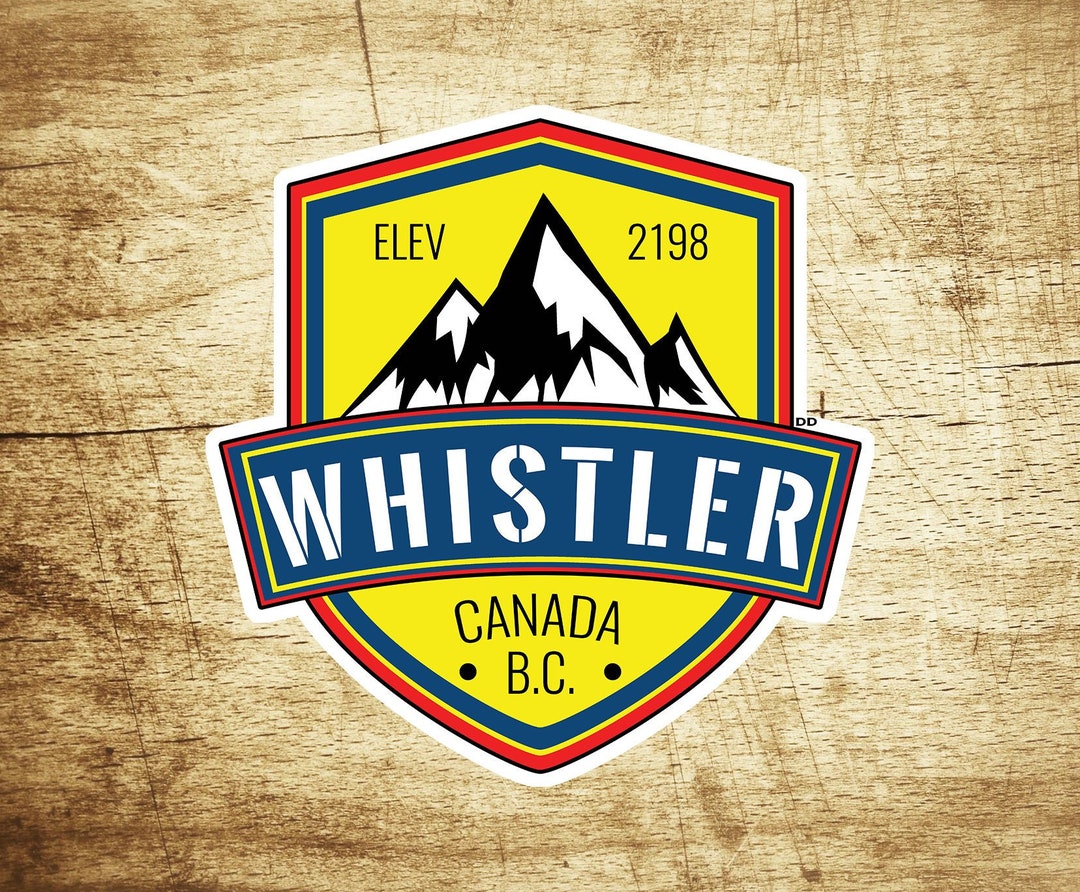 Whistler Canada Decal Sticker 3.5